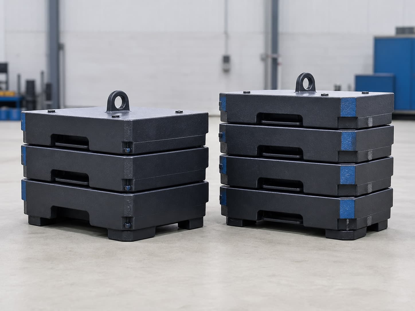 Masse des Ballastgewichts VGP Referenz Lasttest
