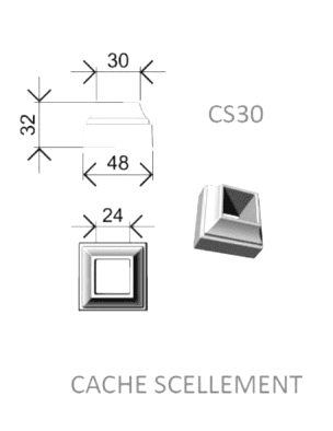 Geländer, kunstvoll gestaltetes Gusseisen-Geländer