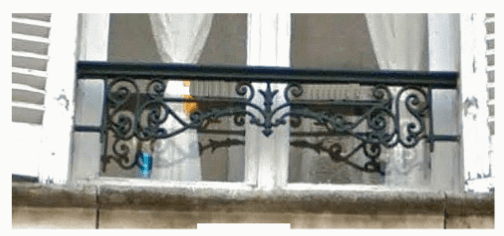 Fensterstütze aus Gusseisen — Ref. SF - Thumbnail 2