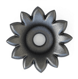 Dekorative Rosette aus Gusseisen - 1670