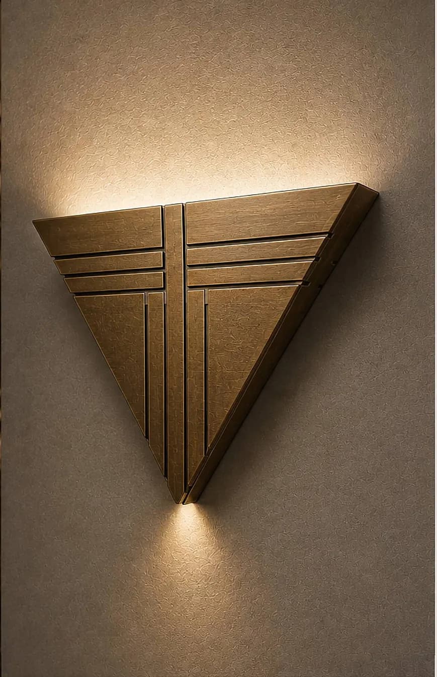 Bronze-Pyramide