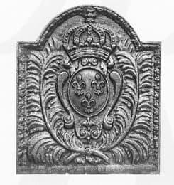 „Ecu fleurdelisé und mit Palmen“