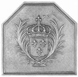 „Ecu fleurdelisé und mit Palmen 1676 GM“