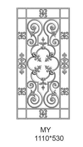 Eisenzaun - Referenz MY