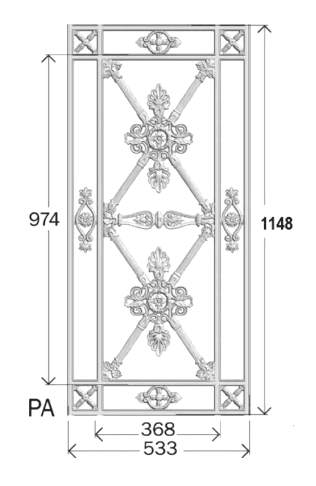 Eisenzaun - Referenz PA