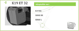Traktorgewichte Kubota 19 kg - K19