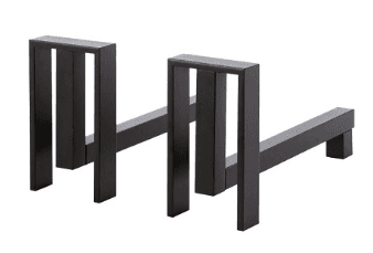 Paar von Kaminbestecken rechte Seite