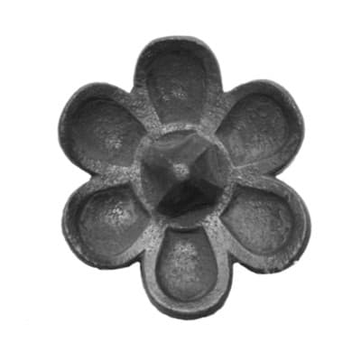 Dekorative Gussrosette - Margerite