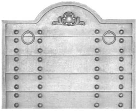 Rustikal mit Nägeln und Ringen