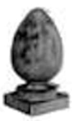 Treppenball - Quadratförmiger Kiefernzapfen